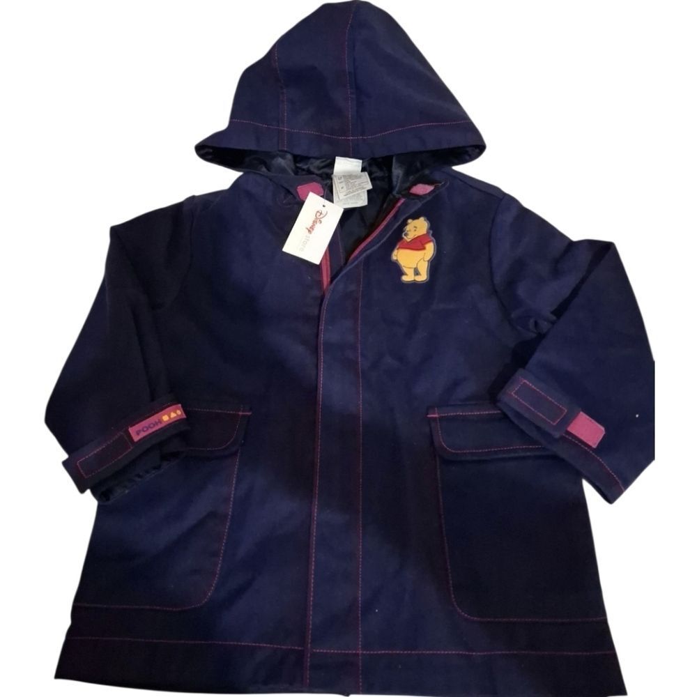 Vintage Winnie The Pooh Nylon Jacket Size 4T NWT